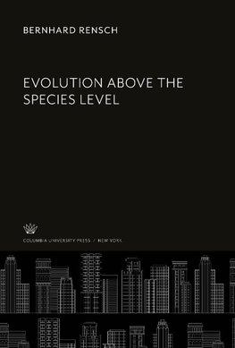 Evolution Above the Species Level