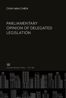 Parliamentary Opinion of Delegated Legislation