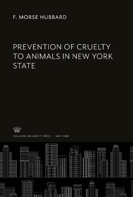 Prevention of Cruelty to Animals in New York State