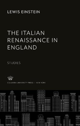 The Italian Renaissance in England