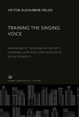 Training the Singing Voice