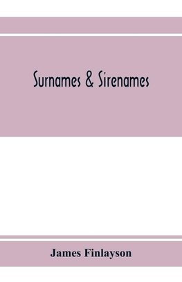 Surnames & sirenames