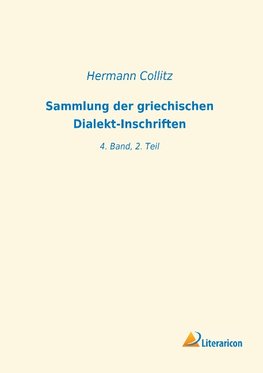 Sammlung der griechischen Dialekt-Inschriften