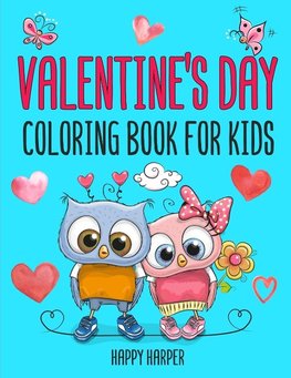 Valentine's Day Coloring Book For Kids