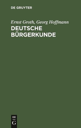 Deutsche Bürgerkunde