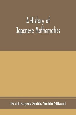 A history of Japanese mathematics