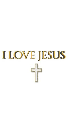 i love jesus Minamilist creative blank journal