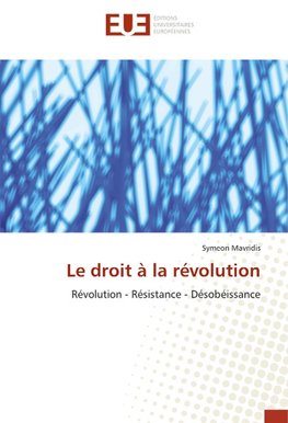 Le droit à la révolution