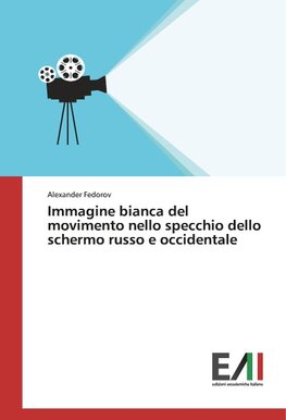 Immagine bianca del movimento nello specchio dello schermo russo e occidentale