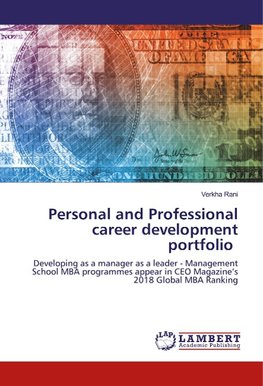 Personal and Professional career development portfolio