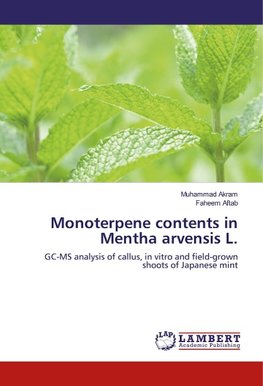 Monoterpene contents in Mentha arvensis L.