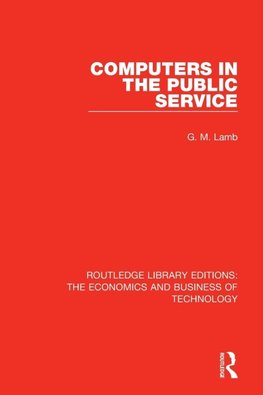 Computers in the Public Service