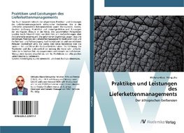 Praktiken und Leistungen des Lieferkettenmanagements