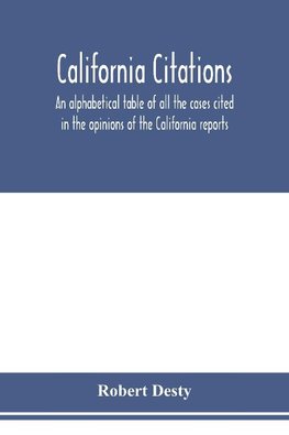 California citations