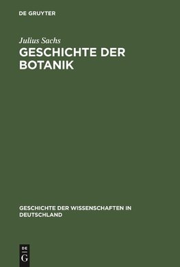 Geschichte der Botanik