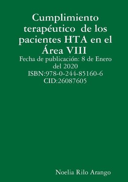 Cumplimiento terapéutico  de los pacientes HTA en el Área VIII