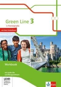 Green Line 3. Ausgabe 2. Fremdsprache. Workbook mit Audio-CD und Übungssoftware Klasse 8