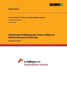 Statistische Schätzung des Value-at-Risk zur Marktrisikoquantifizierung