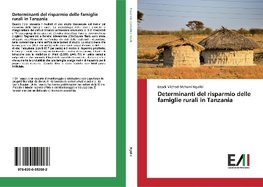 Determinanti del risparmio delle famiglie rurali in Tanzania