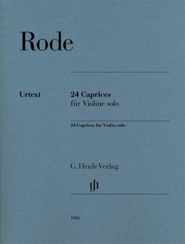 24 Caprices für Violine solo