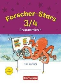 Forscher-Stars 3./4. Schuljahr. Sachunterricht - Programmieren - Übungsheft mit Lösungen