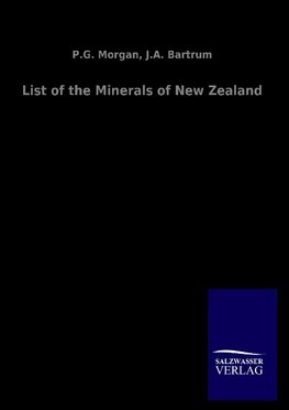 List of the Minerals of New Zealand