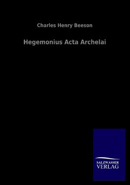 Hegemonius Acta Archelai