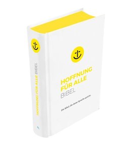 Hoffnung für alle. Die Bibel - "White Hope Edition" - Mittelformat mit Banderole