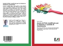 Analisi di PVAc modificato per la richiesta in azienda di rivestimento