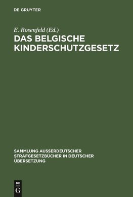 Das belgische Kinderschutzgesetz