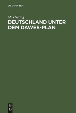 Deutschland unter dem Dawes-Plan