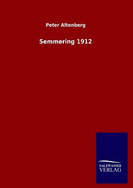 Semmering 1912