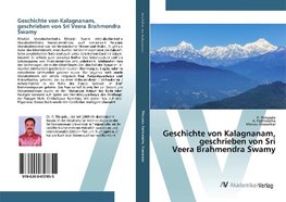 Geschichte von Kalagnanam, geschrieben von Sri Veera Brahmendra Swamy