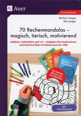 70 Rechenmandalas - magisch, tierisch, motivierend