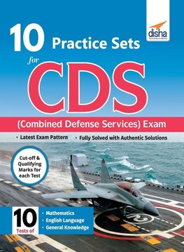 10 Practice Sets Workbook for CDS (Combined Defence Services) Exam