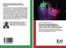 Formula fenomenologica modificata dell'energia allo stato solido dei nuclei luminosi