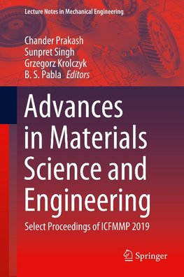 Advances in Materials Science and Engineering