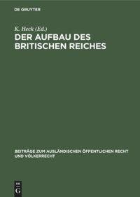 Der Aufbau des britischen Reiches