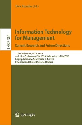 Information Technology for Management: Current Research and Future Directions