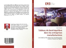 Tableau de bord équilibré dans les entreprises manufacturières