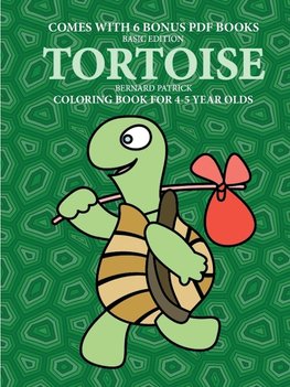 Coloring Book for 4-5 Year Olds (Tortoise)