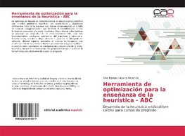 Herramienta de optimización para la enseñanza de la heurística - ABC