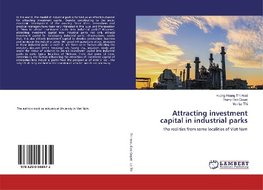 Attracting investment capital in industrial parks