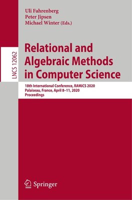 Relational and Algebraic Methods in Computer Science