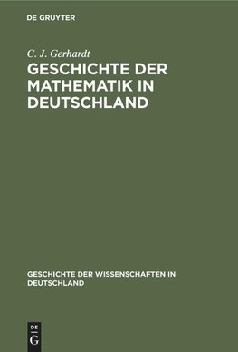 Geschichte der Mathematik in Deutschland