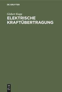 Elektrische Kraftübertragung