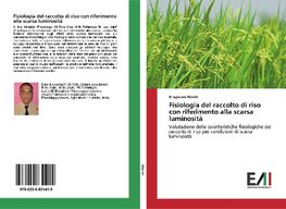 Fisiologia del raccolto di riso con riferimento alla scarsa luminosità