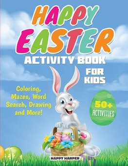 Happy Easter Activity Book For Kids