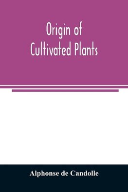 Origin of cultivated plants