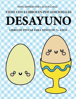 Libro de pintar para niños de 7+ años (Desayuno)